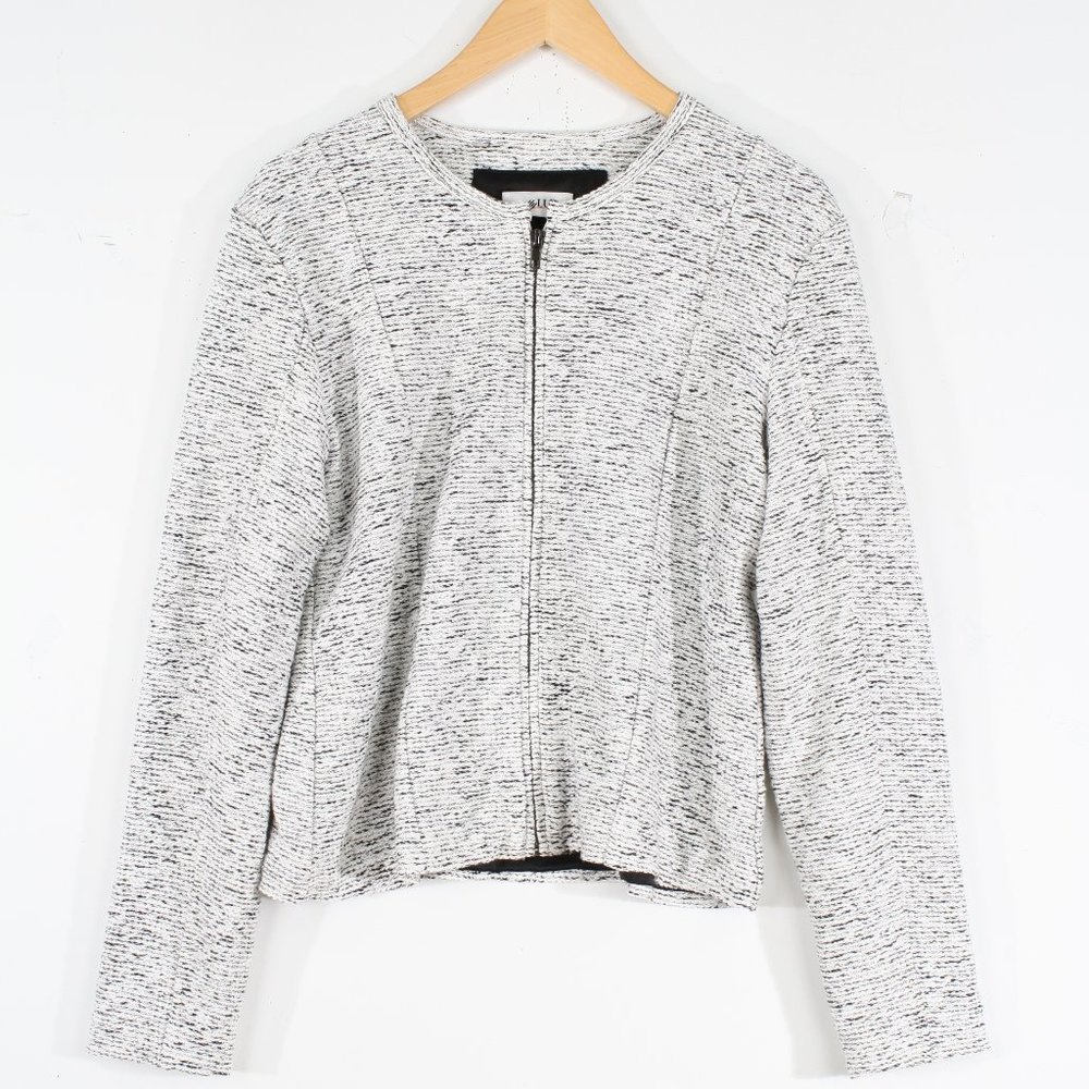 SOLD OUT!! PrettyLUXE Zip Front Knit Moto Jacket